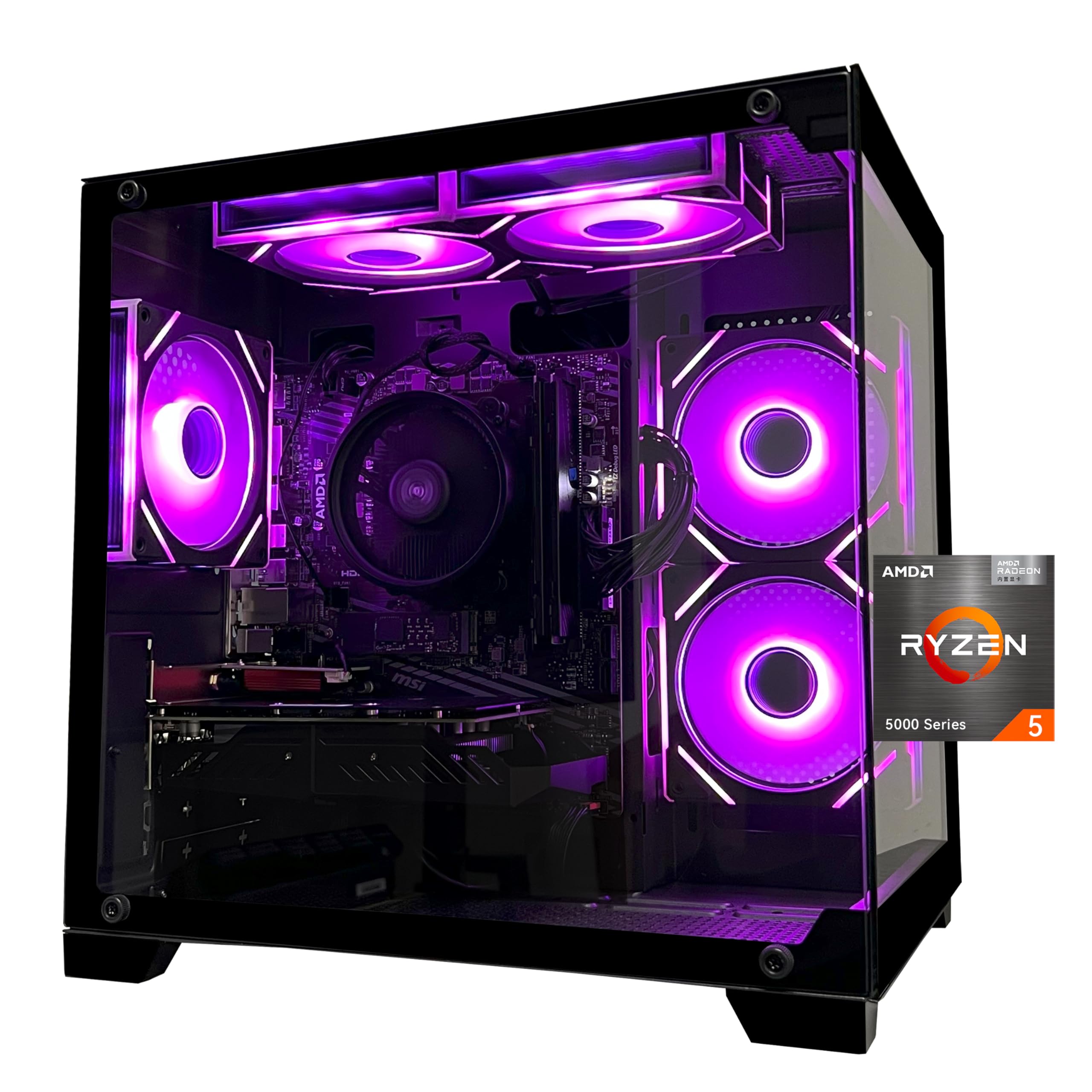 Amazon.com: SKYESEV Gaming Desktop Computer PC,AMD Ryzen 5 5600